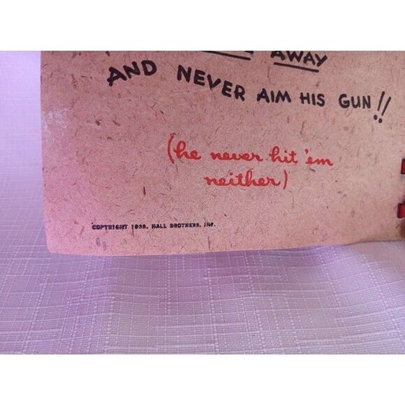 5/$25 Hallmark Birthday Book Card "Another Birthday" Grandpappy 1939 - Picture 3 of 8